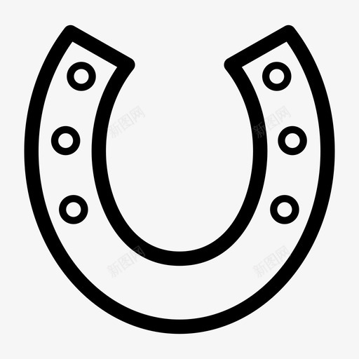 马蹄铁农场幸运图标svg_新图网 https://ixintu.com 假日 农场 幸运 幸运马蹄铁 马蹄铁