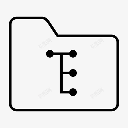 文件夹流程图层次结构链接图标svg_新图网 https://ixintu.com 关系 层次结构 工作流 文件夹流程图 方案 流程 链接