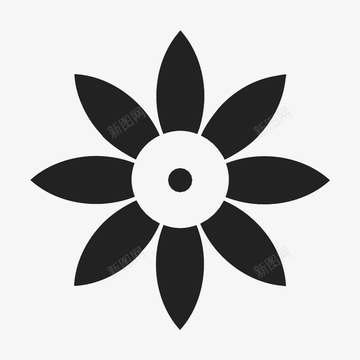 花花的力量图标svg_新图网 https://ixintu.com 花 花的力量