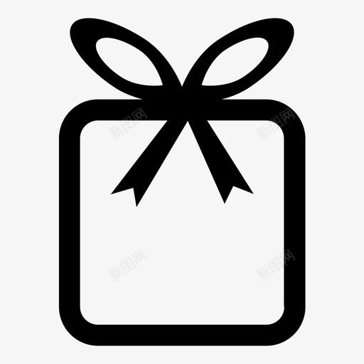 礼物生日圣诞节图标svg_新图网 https://ixintu.com 包 圣诞节 我的圣诞节 生日 礼物