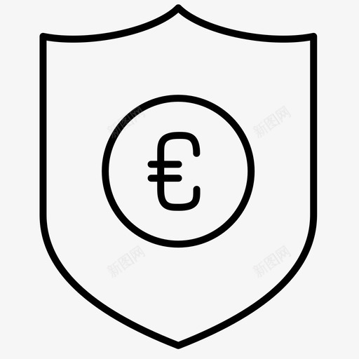 安全欧元欧洲货币图标svg_新图网 https://ixintu.com 安全 安全投资 安全欧元 欧洲 货币 转移