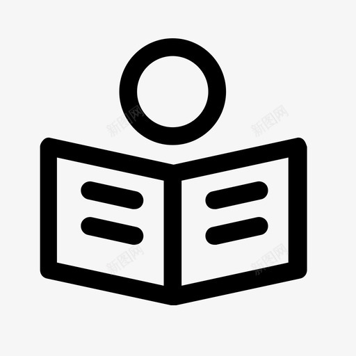 阅读家庭工作学习图标svg_新图网 https://ixintu.com 学习 学校和大学教育 学生 家庭工作 阅读