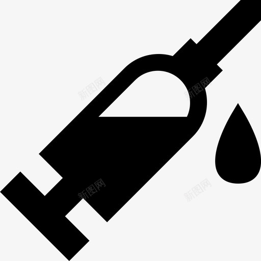 注射器注射剂医用图标svg_新图网 https://ixintu.com 医用 注射剂 注射器 疫苗 诊断填充物第1部分 针头