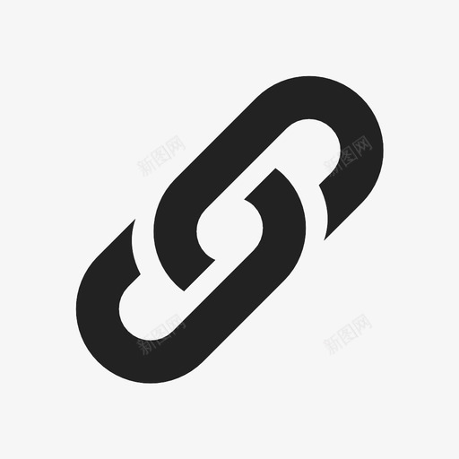 链接链嵌入图标svg_新图网 https://ixintu.com 嵌入 文件 链 链接