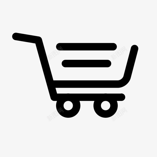 结帐购物篮购物车图标svg_新图网 https://ixintu.com 商店 结帐 购物篮 购物车