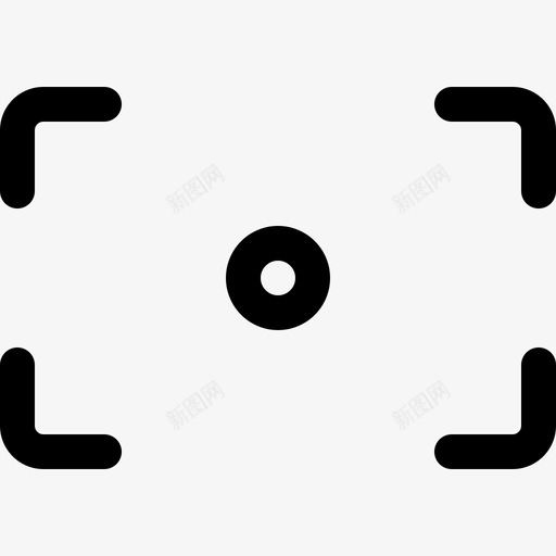 对焦相机对焦对焦方块图标svg_新图网 https://ixintu.com 取景器 对焦 对焦工具 对焦方块 照片 相机对焦 角质32像素网格2倍笔划