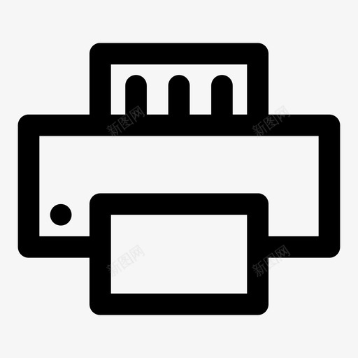 打印机墨盒文档图标svg_新图网 https://ixintu.com 墨盒 打印机 文档 用户界面最粗体 纸张 胶印