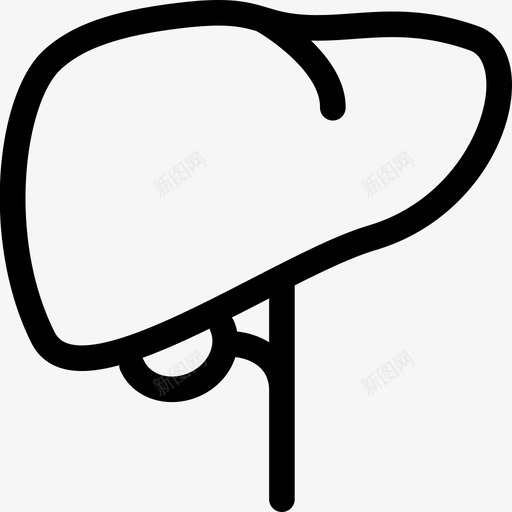 肝脏解剖学解毒图标svg_新图网 https://ixintu.com 人类 肝病学 肝脏 解剖学 解毒 诊断第1部分