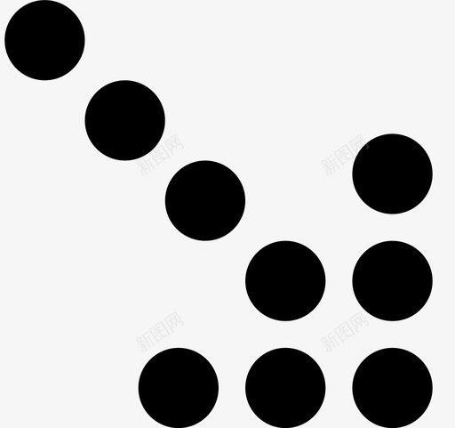 对角斑点箭头方向点图标svg_新图网 https://ixintu.com 实心 对角斑点箭头 方向 点 箭头变体集合 选择