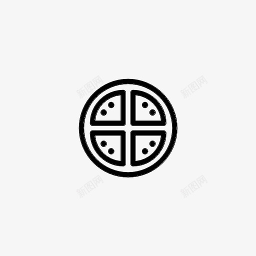 番茄片圆形丁香图标svg_新图网 https://ixintu.com 丁香 圆形 番茄片 种子