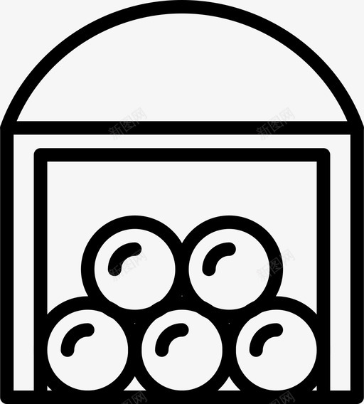 谷仓农业花园图标svg_新图网 https://ixintu.com 农业 史密森农业概述 自然 花园 谷仓