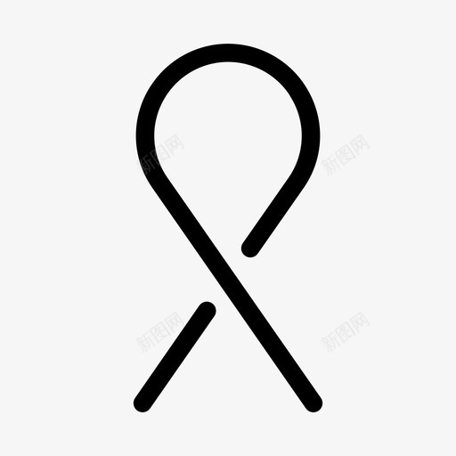 艾滋病标志符号图标svg_新图网 https://ixintu.com 标志 符号 艾滋病 获得性免疫缺陷综合症 随机简单图标少则多