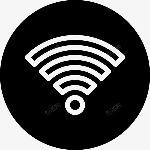 wifi标志酒店服务图标svg_新图网 https://ixintu.com smashicons酒店服务实心 wifi wifi标志 旅行 服务 酒店