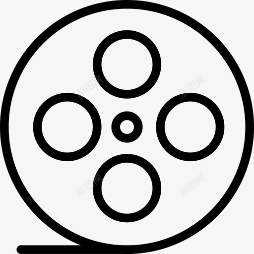 录像带娱乐电影图标svg_新图网 https://ixintu.com 娱乐 录像带 电影