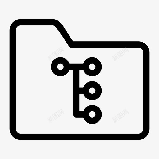 文件夹图就业工作图标svg_新图网 https://ixintu.com 就业 工作 文件夹图 流程图 生产力