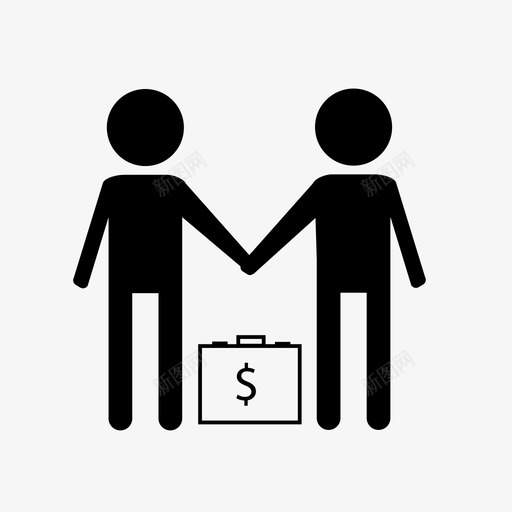做生意图标svg_新图网 https://ixintu.com 做生意