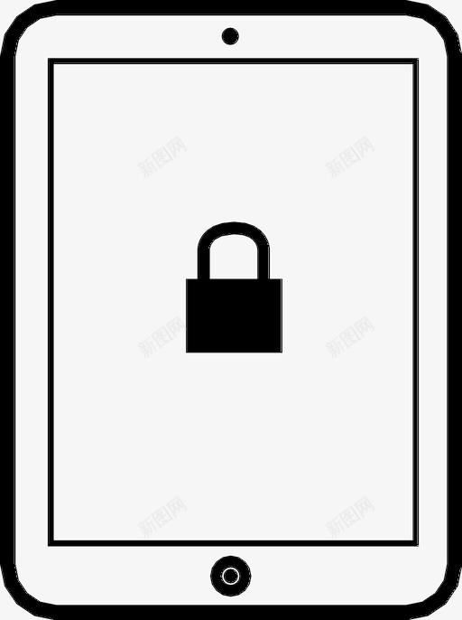 平板电脑ipad平板电脑锁图标svg_新图网 https://ixintu.com ipad 平板电脑 平板电脑保护 平板电脑安全 平板电脑锁