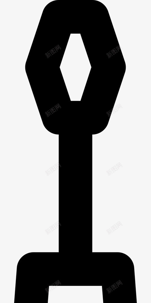 螺丝刀建筑diy图标svg_新图网 https://ixintu.com diy 工具 建筑 花园和工具 螺丝刀