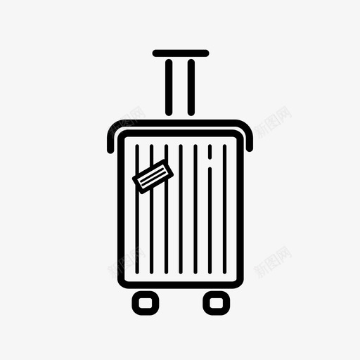 采购产品行李背包袋子图标svg_新图网 https://ixintu.com 包包套装 手提包 手提行李 滚筒 背包 袋子 轮子包 采购产品行李
