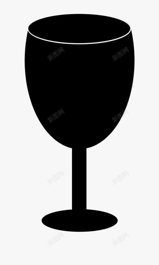 酒杯饮料聚会图标svg_新图网 https://ixintu.com 红酒 聚会 酒杯 饮料