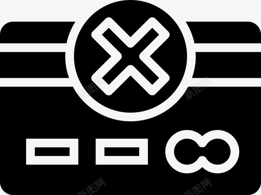 拒绝付款信用卡可靠图标svg_新图网 https://ixintu.com 信用卡 可靠 拒绝付款 电子商务稳定
