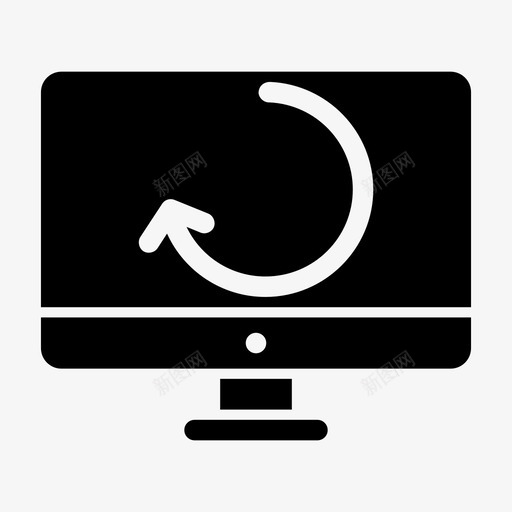 重新加载监视器计算机屏幕pc监视器图标svg_新图网 https://ixintu.com pc监视器 屏幕警告 智能电视 监视器dekstop 监视器屏幕 计算机屏幕 重新加载监视器