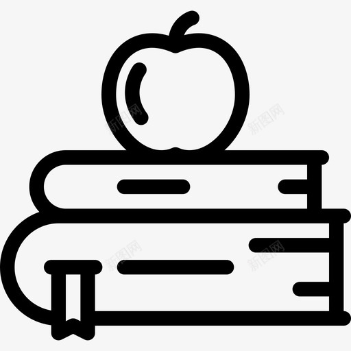 书籍儿童童年图标svg_新图网 https://ixintu.com 书籍 儿童 大学 学校 学校童年大纲 童年