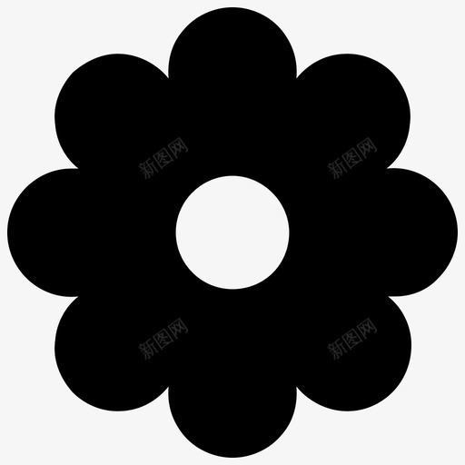 花美丽雏菊图标svg_新图网 https://ixintu.com 用户界面图标集合 美丽 自然 花 雏菊