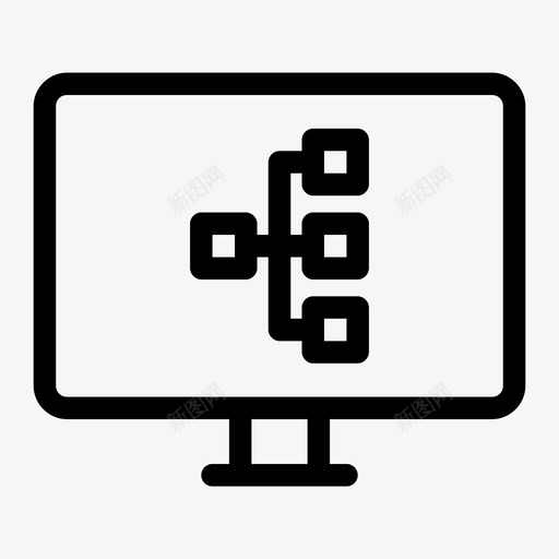 监控工作流程图表层次结构图标svg_新图网 https://ixintu.com 关系 图表 层次结构 监控工作流程 组织