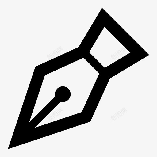 钢笔工具钢笔有用的图标图形svg_新图网 https://ixintu.com 有用的图标图形 钢笔 钢笔工具