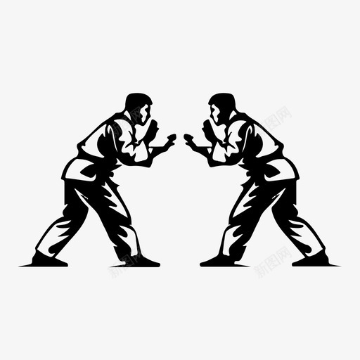 柔术拳击手gijiujitsufightersgi巴西图标svg_新图网 https://ixintu.com jiujitsufightersgi 巴西 柔术拳击手gi