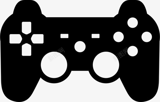 playstation控制器控制台游戏图标svg_新图网 https://ixintu.com playstation控制器 控制台 游戏 视觉和音频娱乐设备