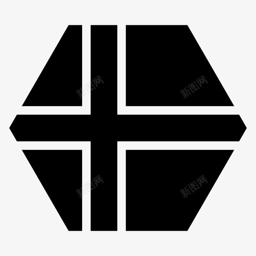 瑞典国家欧洲图标svg_新图网 https://ixintu.com 世界六边形旗帜字形 国家 旗帜 欧洲 瑞典