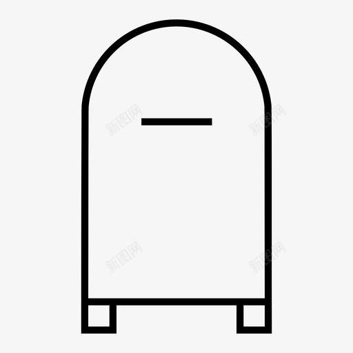 信箱信封箱信件图标svg_新图网 https://ixintu.com 信件 信封箱 信箱 留言 邮件 邮局 邮递员