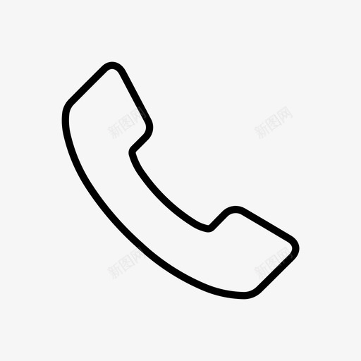 电话联系人固定电话图标svg_新图网 https://ixintu.com 业务 固定电话 服务 电话 联系人