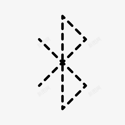 蓝牙耳机技术图标svg_新图网 https://ixintu.com 常用图标 技术 无线 耳机 蓝牙