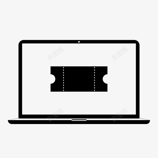 网上售票电脑售票网上订票图标svg_新图网 https://ixintu.com 电脑售票 电脑售票电脑售票 网上售票 网上活动策划 网上订票