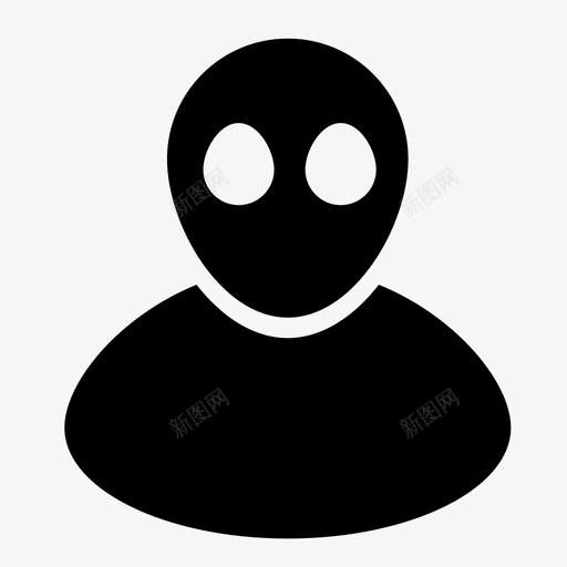 外星人化身万圣节怪物图标svg_新图网 https://ixintu.com 万圣节 万圣节化身 人 外星人化身 怪物