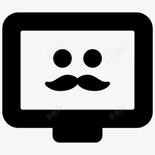旧电视电子时髦图标svg_新图网 https://ixintu.com 旧电视 时髦 显示器 电子 电视 电视第三卷