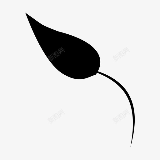 叶子树叶绿色图标svg_新图网 https://ixintu.com 叶子 树叶 植物和树木 绿叶 绿色