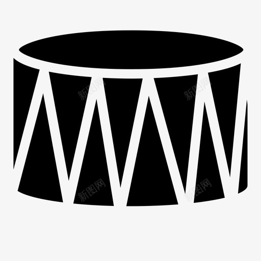 鼓拍鼓手图标svg_新图网 https://ixintu.com 拍 音乐 鼓 鼓声 鼓手