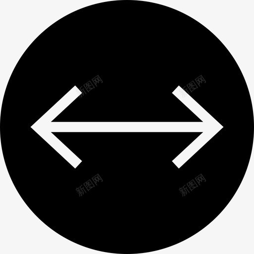 加宽箭头按钮图标svg_新图网 https://ixintu.com 加宽 圆圈 圆形 打开 按钮 箭头 箭头在圆圈中
