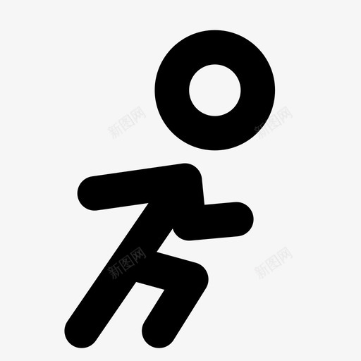 跑步者男孩男人图标svg_新图网 https://ixintu.com 人 男人 男孩 跑步者 运动