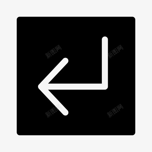 左转箭头转弯标志图标svg_新图网 https://ixintu.com u形转弯 左转 方向标志 箭头 转弯 转弯标志