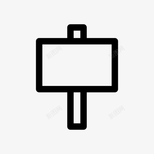 导向标志地图道路图标svg_新图网 https://ixintu.com 交通标志 地图 地图和位置轮廓图标集 导向标志 路标 道路