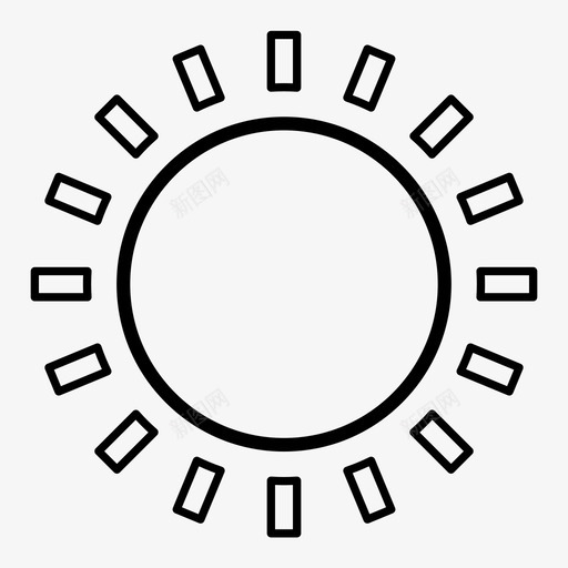 太阳天空星星图标svg_新图网 https://ixintu.com 天空 太阳 星星 阳光