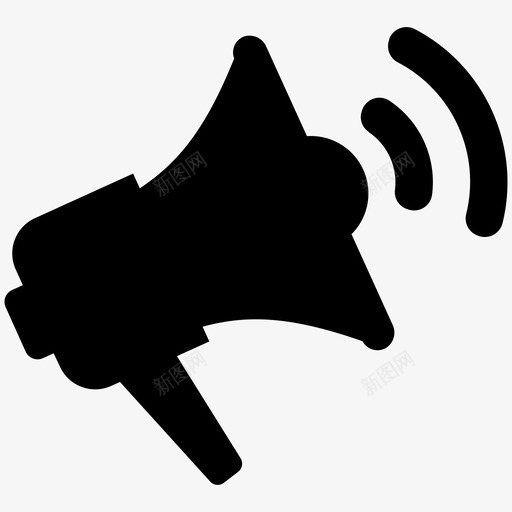 促销营销扩音器图标svg_新图网 https://ixintu.com 促销 促销工具 促销广告 商务营销第1卷 扩音器 营销