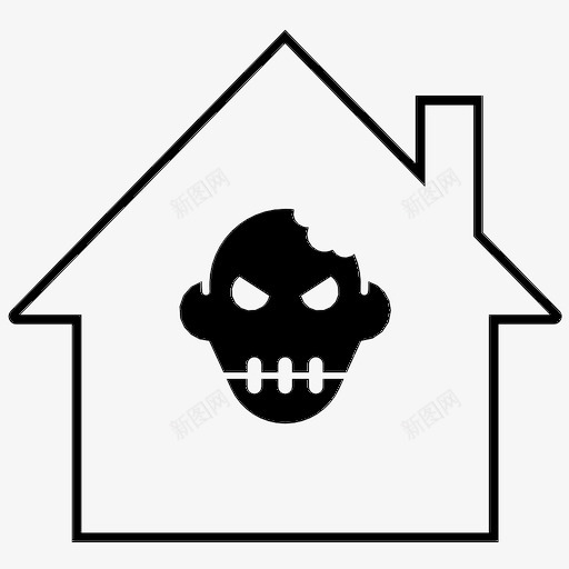 万圣节装饰糖果儿童图标svg_新图网 https://ixintu.com 万圣节装饰 乐趣 儿童 派对 糖果 鬼屋