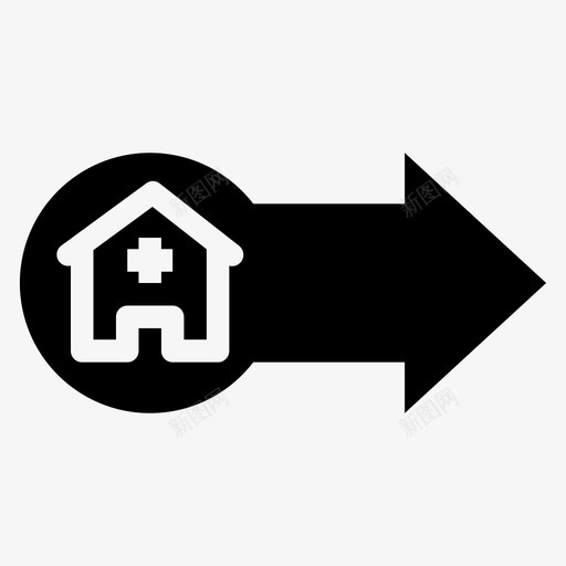 医院急诊急救图标svg_新图网 https://ixintu.com 医护人员 医院 导游 急救 急诊