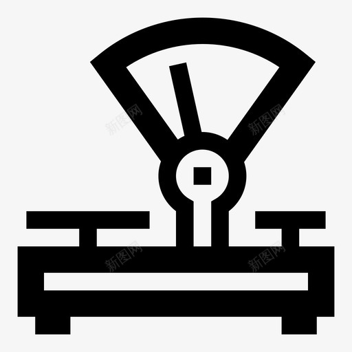 秤量重图标svg_新图网 https://ixintu.com 有用的图标购物商业 秤 重 量